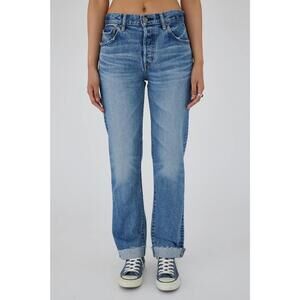 NEW MOUSSY seagraves straight jean in blue